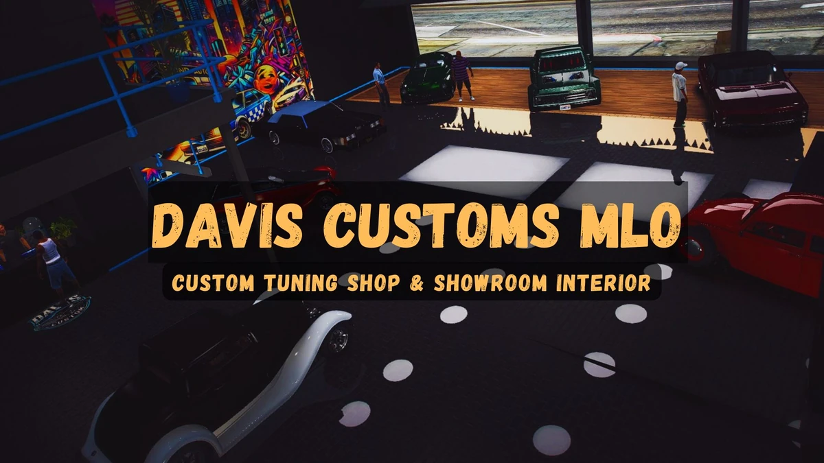Davis Customs MLO FiveM – Custom Tuning Shop & Showroom